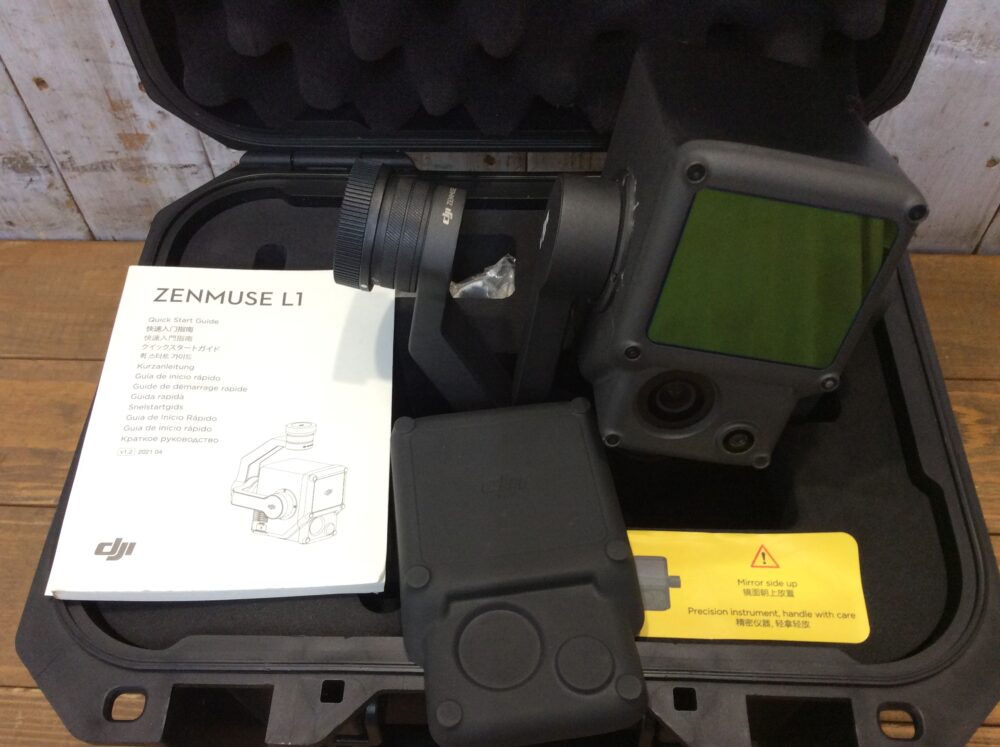 2025-10-19 DJI LiDARモジュール搭載ジンバルカメラ レーザー測量機 航空測量 Zenmuse L1