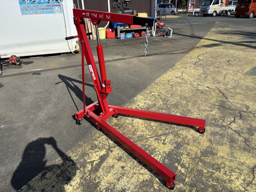 JTC Auto Tools ジェーシーティー エンジンクレーン 1t JTC1009CNW 未使用品