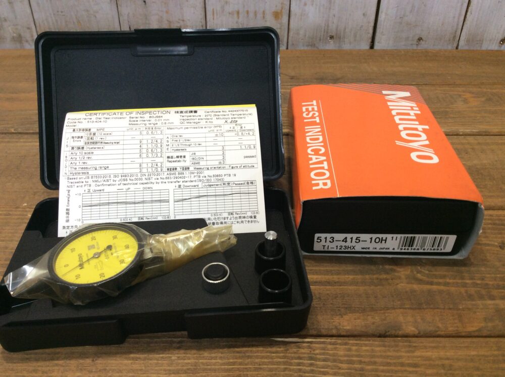 2025-11-01 Mitutoyo ミツトヨ テストインジケータ TI-123HX 513-415-10H