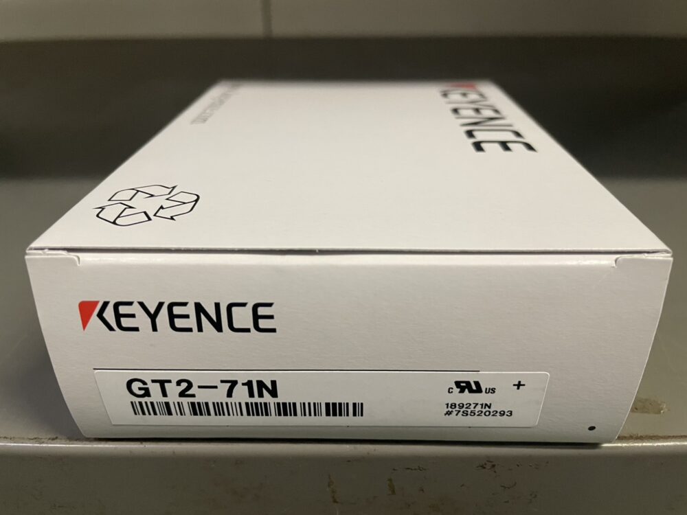 KEYENCE キーエンス 高精度接触式デジタルセンサ アンプユニット DINレールタイプ GT2-71N
