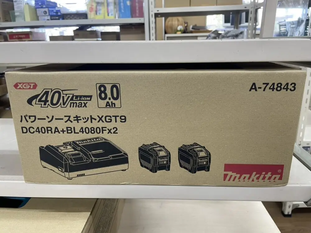 makita マキタ 40Vmaxパワーソースキット XGT9(BL4080Fx2個) A-74843
