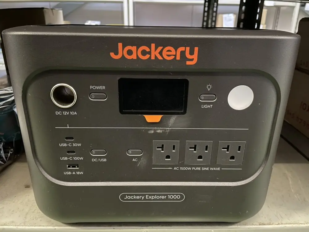 Jackery ジャクリ ポータブル電源 JE-1000D