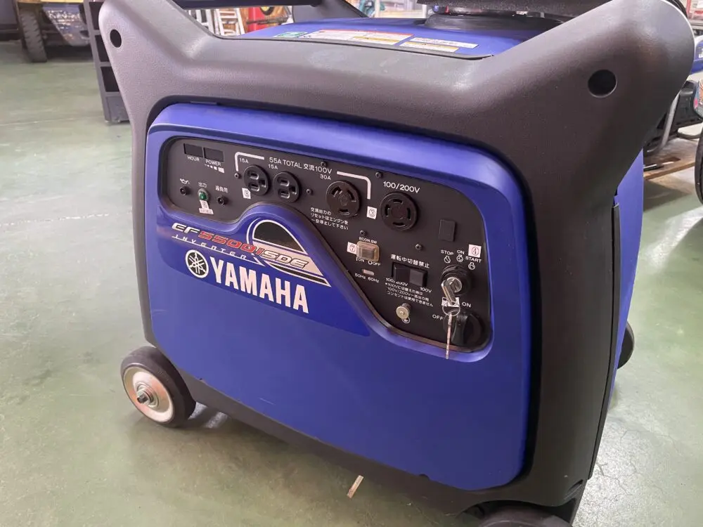 出張買取】YAMAHA ヤマハ インバーター発電機 EF5500iSDE 中古品を出張
