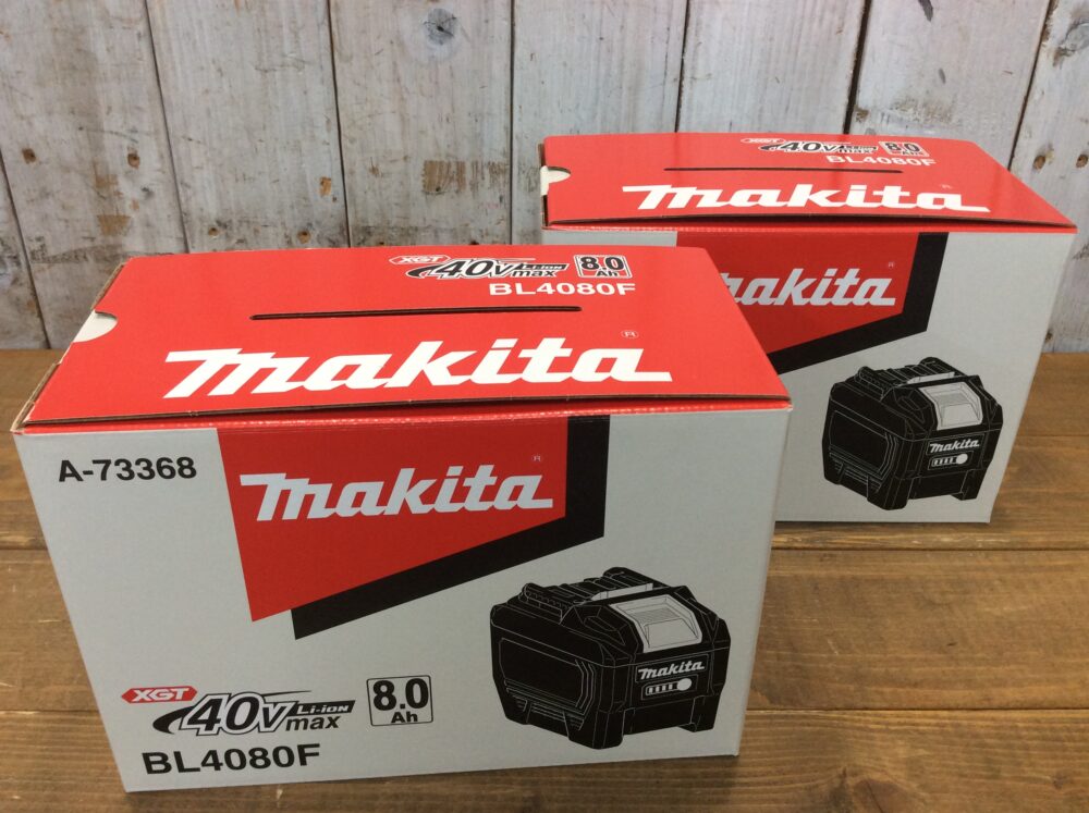 2025-12-07 makita マキタ 40Vmax8.0Ah リチウムイオンバッテリ BL4080F