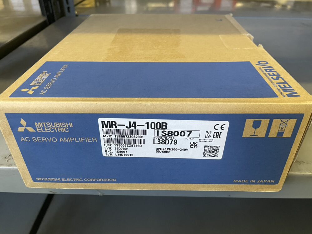 MITSUBISHI 三菱電機 サーボアンプ MR-J4-100B