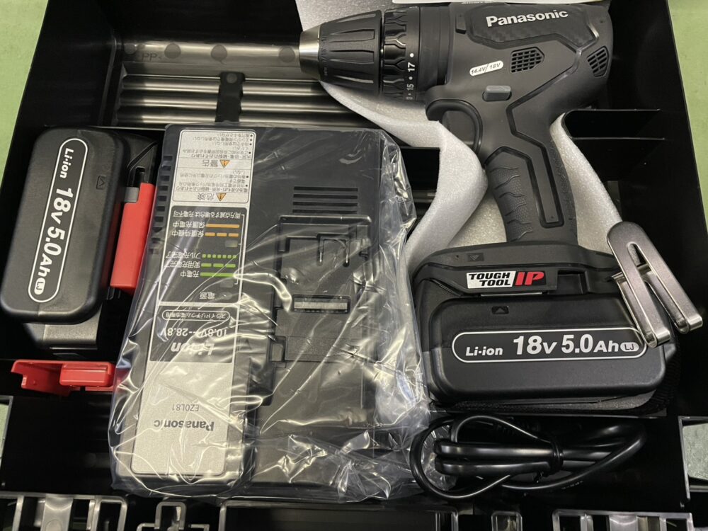 Panasonic パナソニック 18V 充電振動ドリルドライバー EZ79A3LJ2G-B