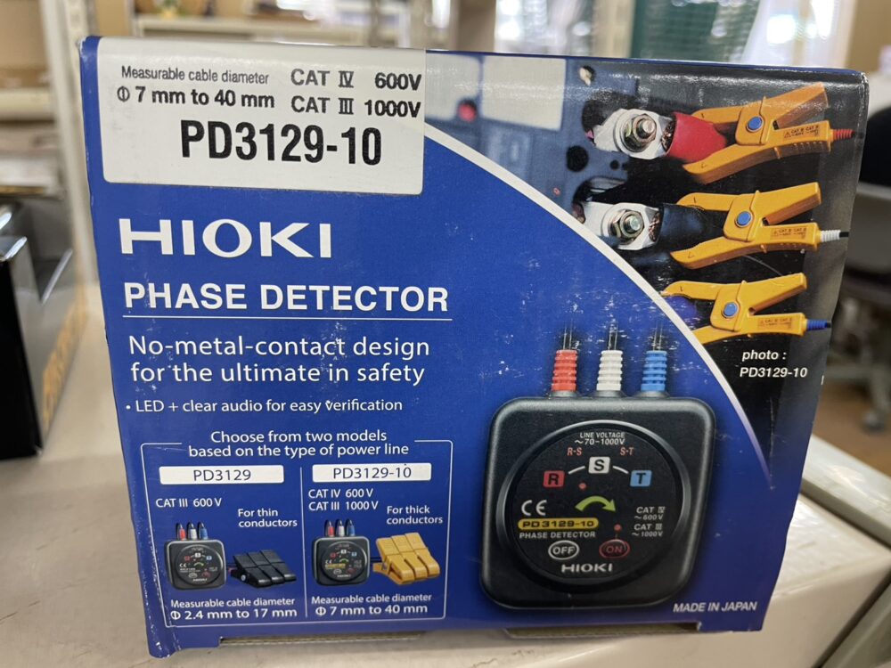HIOKI 日置電機 検相器 PD3129-10