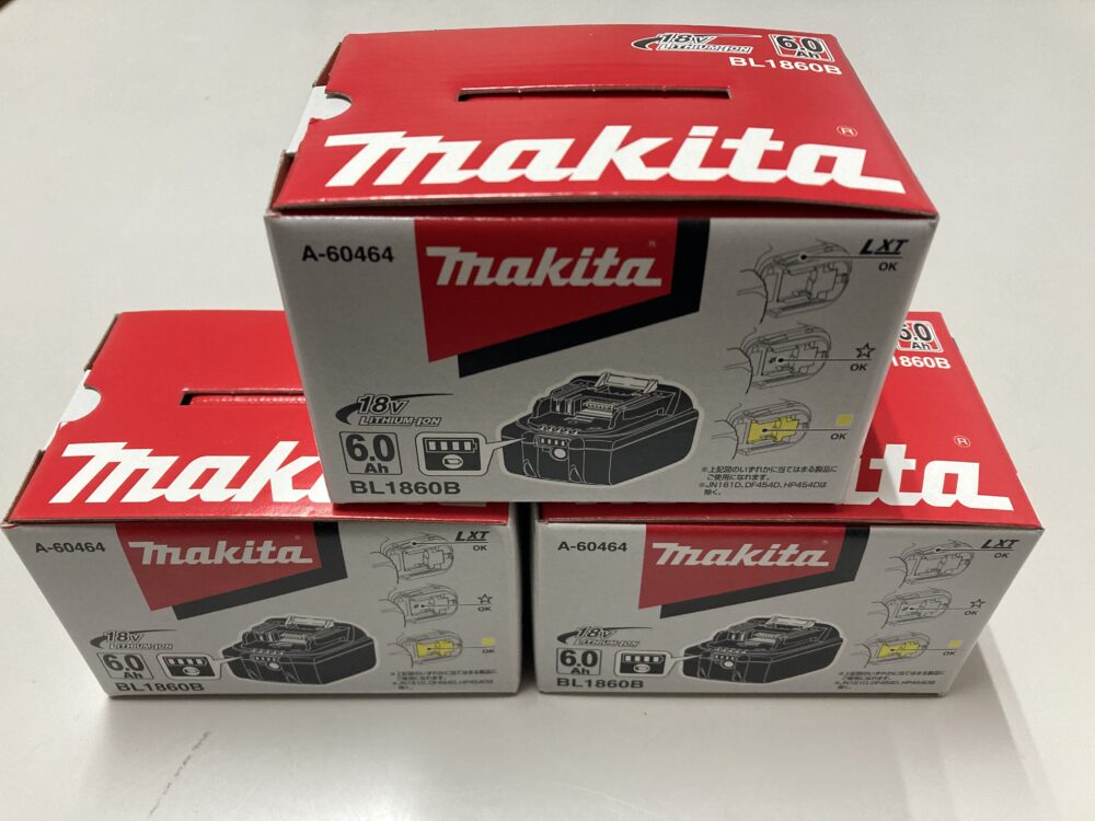 makita マキタ バッテリ BL1860B 未使用品