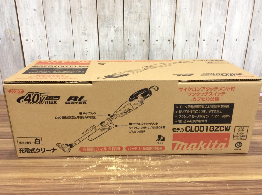 2026-02-11 makita マキタ 40Vmax 充電式クリーナ 本体のみ CL001GZCW