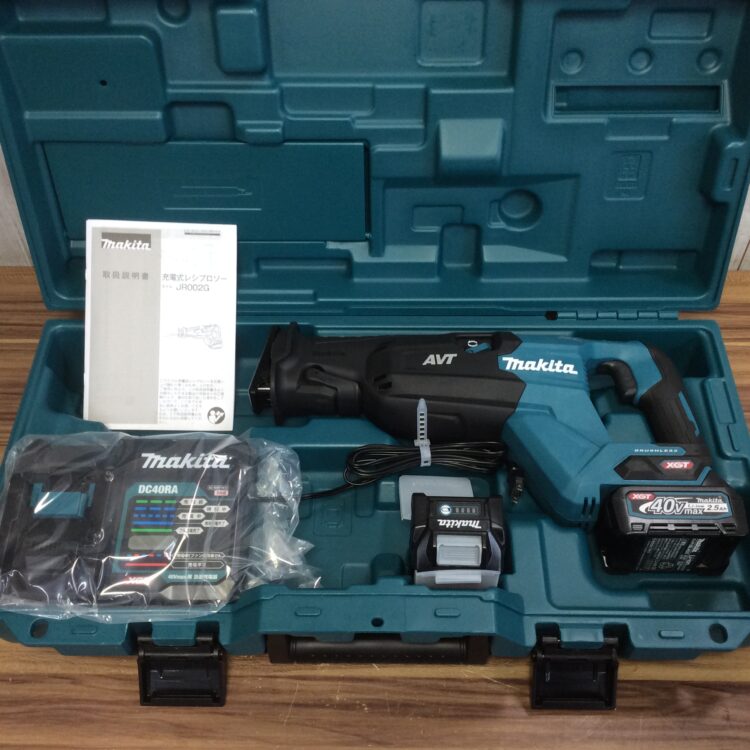 makita マキタ 40Vmax 充電式レシプロソー JR002GRDX