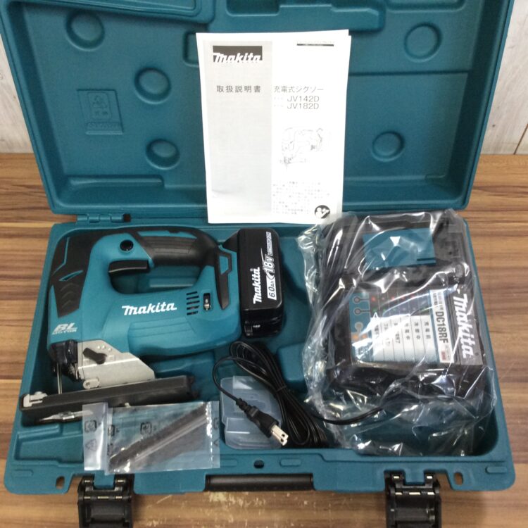 makita マキタ 18V 充電式ジグソー 純正バッテリ1個+充電器 JV182DRG