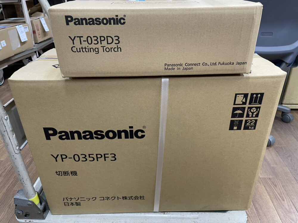 Panasonic パナソニック フルデジタル エアプラズマ切断機 トーチセット YP-035PF3 / YT-03PD3