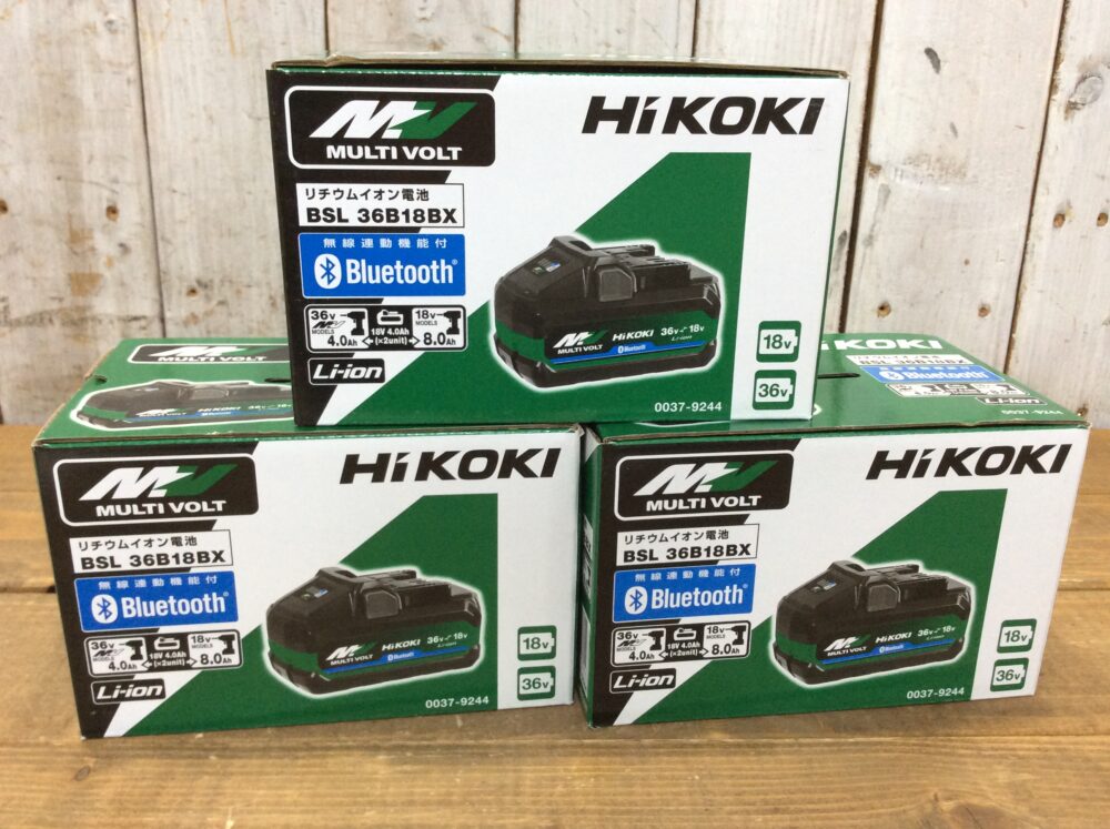 2026-2-12 HiKOKI ハイコーキ マルチボルトバッテリー [Bluetooth付] BSL36B18BX