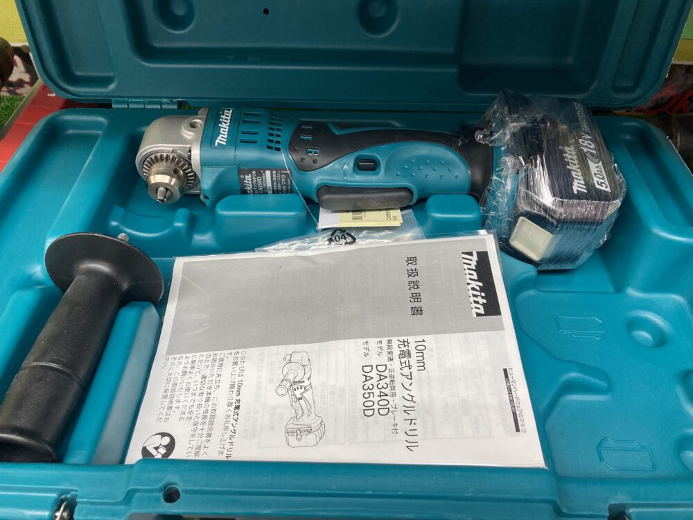 makita マキタ 充電式アングルドリル DA350D 中古品