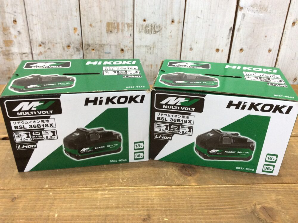 2026-03-09 Hikoki ハイコーキ マルチボルト リチウムイオンバッテリー BSL36B18X