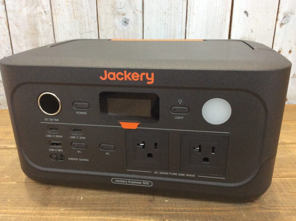 2026-03-12 Jackery ポータブル電源 500 JE-500E