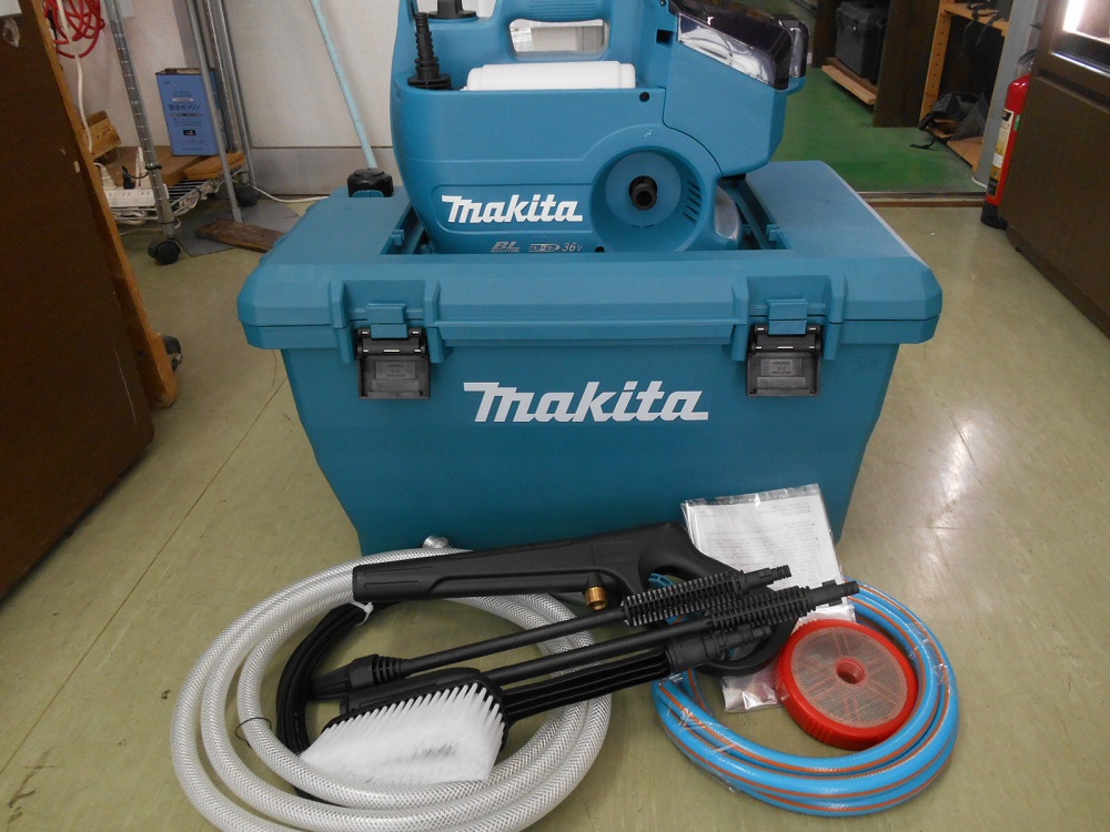 磐田インター店】電動工具 makita マキタ 充電式高圧洗浄機 MHW080D
