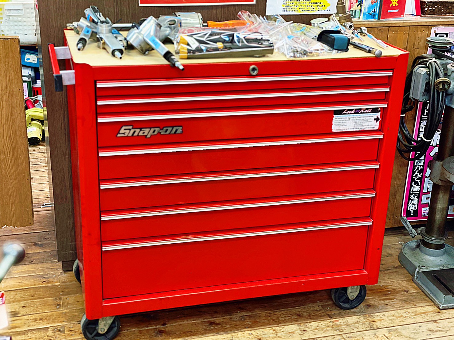 浜松入野店】◇スナップオン Snap-on ロールキャビネット KRA4107 中古 