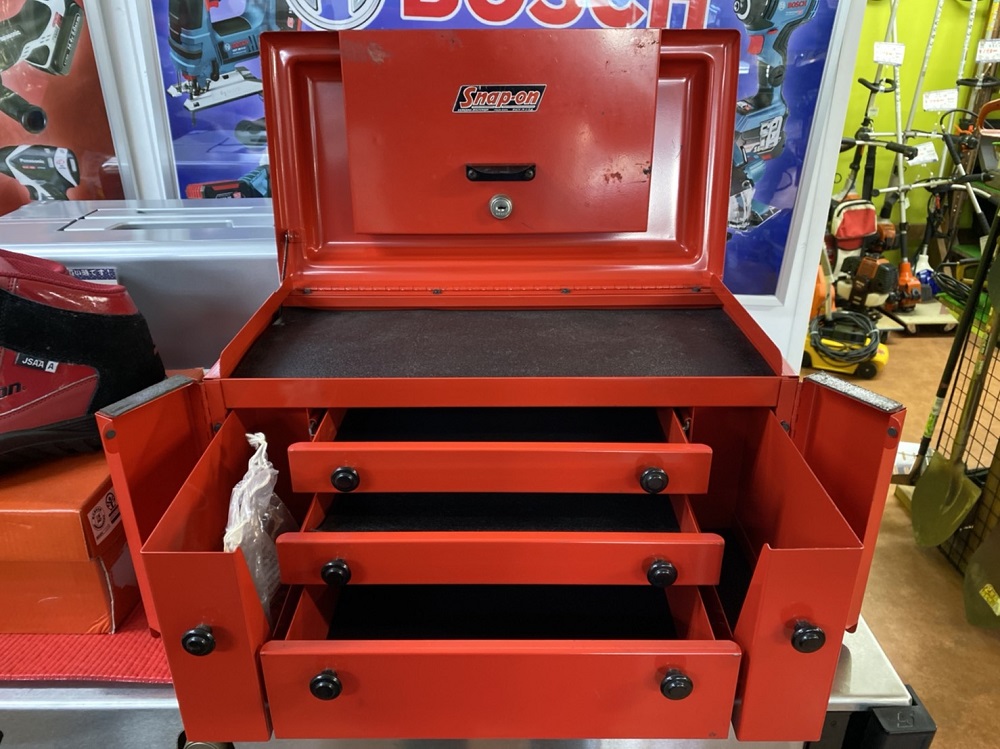 豊橋新栄店】スナップオン Snap-on ミニチェスト K60ANV 中古品を現金買取いたしました！◇出張買取 浜松市 設楽町 新城市 田原市 豊橋市  豊川市 小向町 豊根村 東栄町◇ | 静岡県浜松市 新品工具・中古工具買取のことなら工具屋源さん