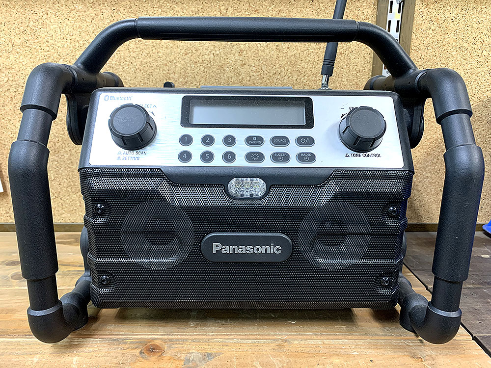 宅配買取】Panasonic パナソニック 充電ラジオ＆ワイヤレススピーカー EZ37A2の中古品を宅配買取させて頂きました！☆現場ラジオ売るなら  静岡県 青森県 北海道 全国対応ネット買取☆ | 静岡県浜松市 新品工具・中古工具買取のことなら工具屋源さん