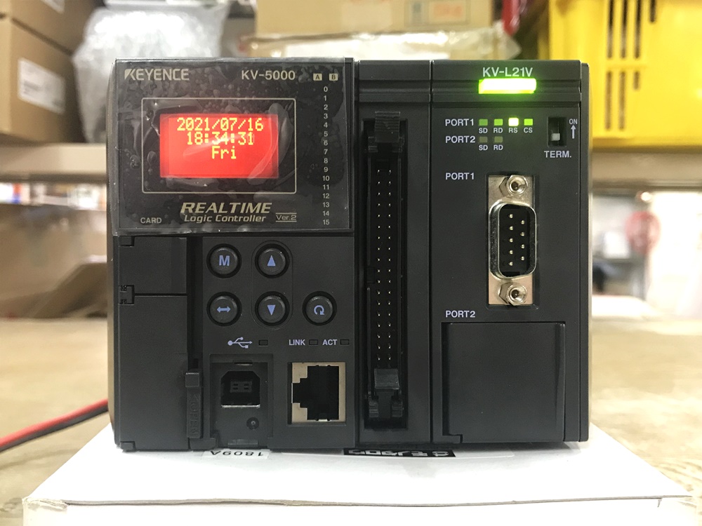 キーエンス・KV-5000・CPUユニット - 工具、DIY用品