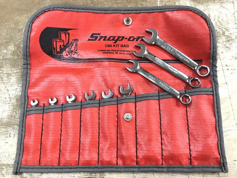 スナップオンsnaponミジェットコンビネーションレンチショート10～19セットsuaponmactools