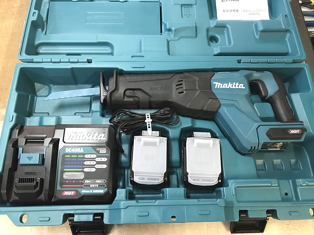 makita マキタ 充電式レシプロソー JR001GRDX