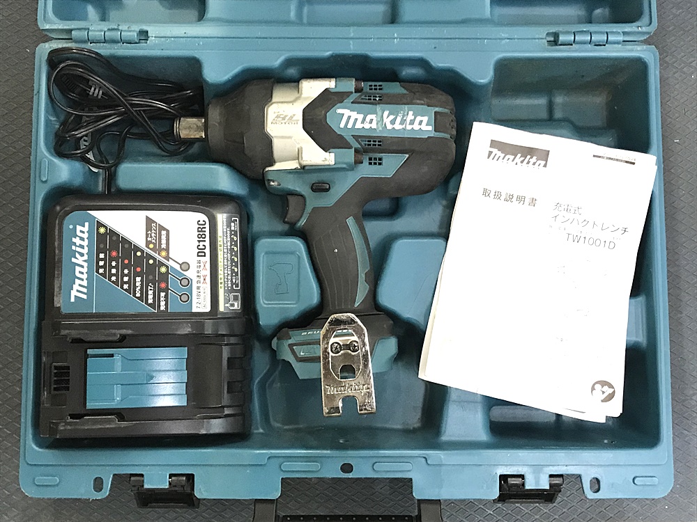 makita マキタ 充電式インパクトレンチ TW1001D