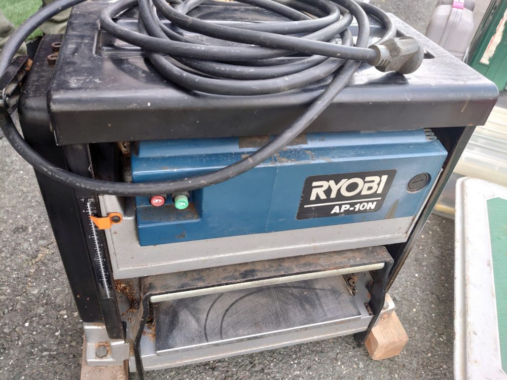 豊橋新栄店】リョービ RYOBI 自動カンナ AP-10N 中古美品を現金買取り