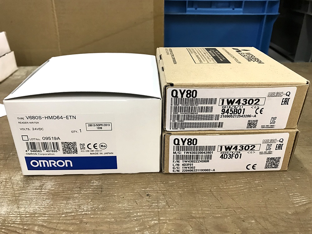 OMRON オムロン RFIDシステム リーダライタ V680S-HMD64-ETN