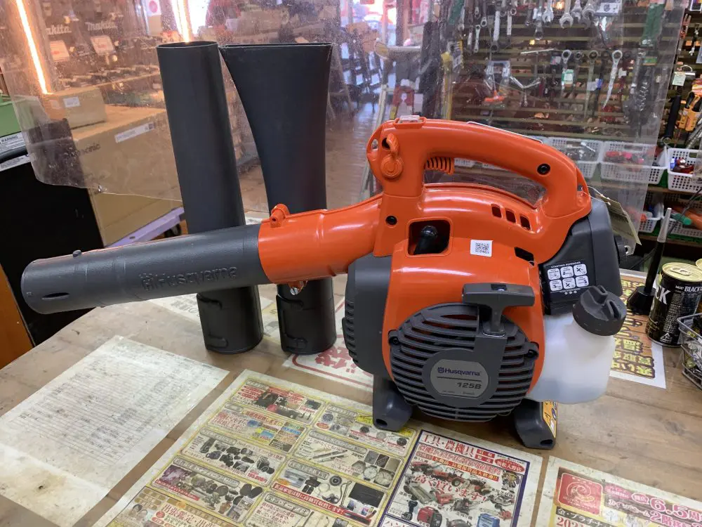 浜松入野店】Husqvarna ハスクバーナ エンジンブロワ 125B 中古品を買取させて頂きました！☆出張買取 浜松市 設楽町 新城市 田原市  豊橋市 豊川市 豊根村 東栄町☆ | 静岡県浜松市 新品工具・中古工具買取のことなら工具屋源さん