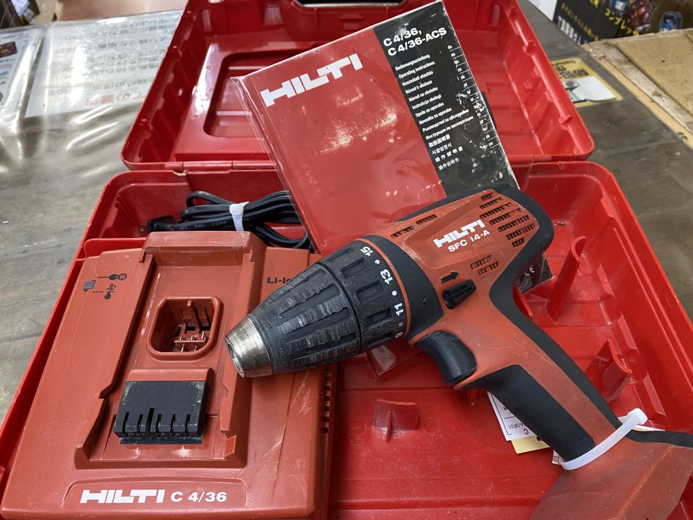 Ｐｒｅｍｉｕｍ Ｌｉｎｅ 「HILTI 充電式ドリルドライバー SFC 14-A