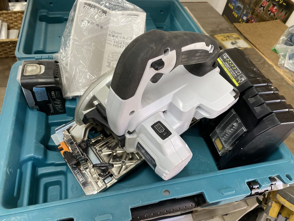 マキタ makita 充電式マルノコ HS470D 中古美品を現金買取りしました！