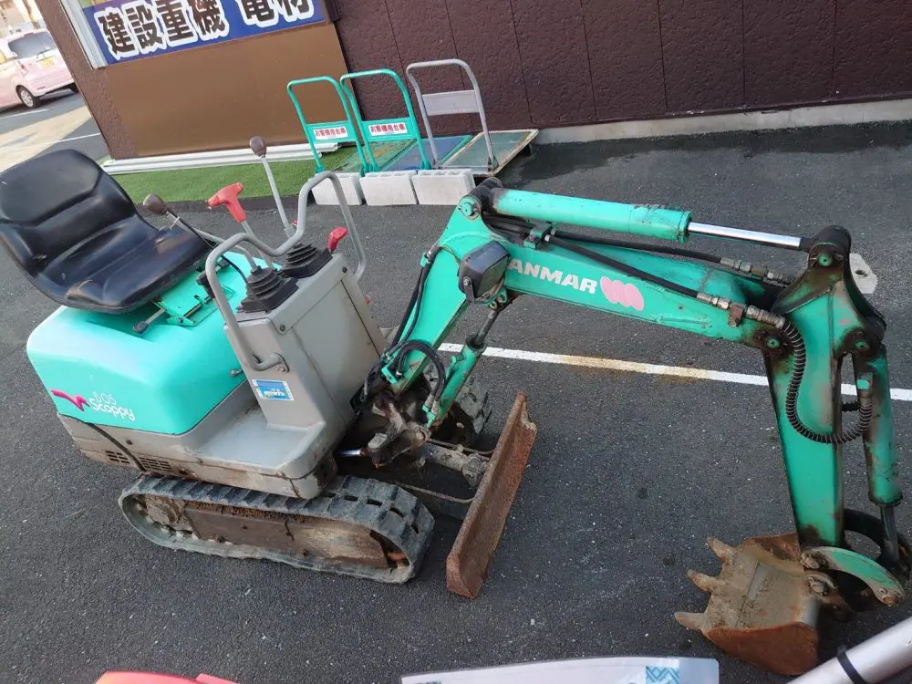 豊橋新栄店】ヤンマー YANMAR ミニユンボ B05 中古品を現金買取りしました！◇出張買取 湖西市 愛知県 設楽町 新城市 田原市 豊橋市 豊川市  蒲郡市 名古屋市 西尾市 三河安城◇ | 静岡県浜松市 新品工具・中古工具買取のことなら工具屋源さん