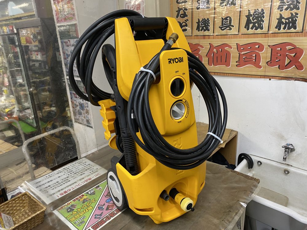 買い物美品　RYOBI　リョービ　AJP-1700VGQ　高圧洗浄機　吐出圧調整・自吸機能　京セラ　kd03008927 高圧洗浄機