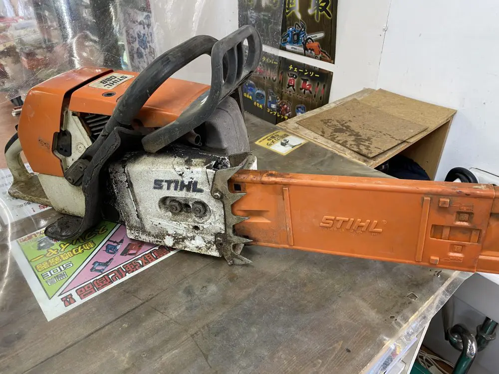 豊橋新栄店】スチール STIHL エンジンチェーンソー 088 中古品を現金買取りしました！◇出張買取 湖西市 愛知県 設楽町 新城市 田原市 豊橋市  豊川市 蒲郡市 名古屋市 西尾市 三河安城◇ | 静岡県浜松市 新品工具・中古工具買取のことなら工具屋源さん