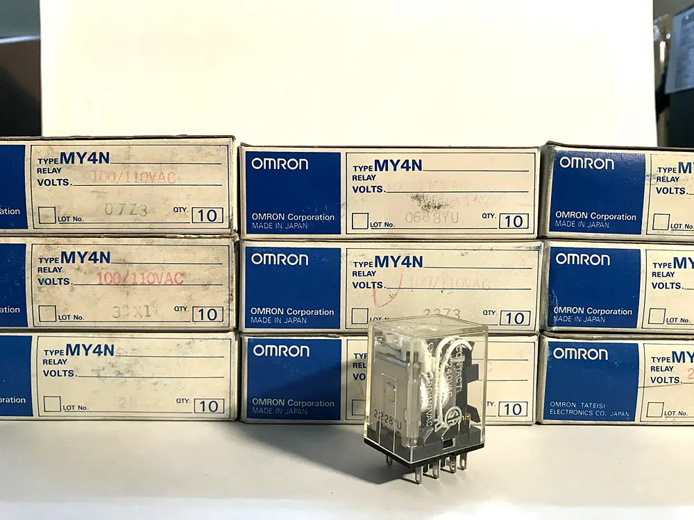 宅配買取】OMRON オムロン ミニパワーリレー MY4N 未使用保管品を宅配