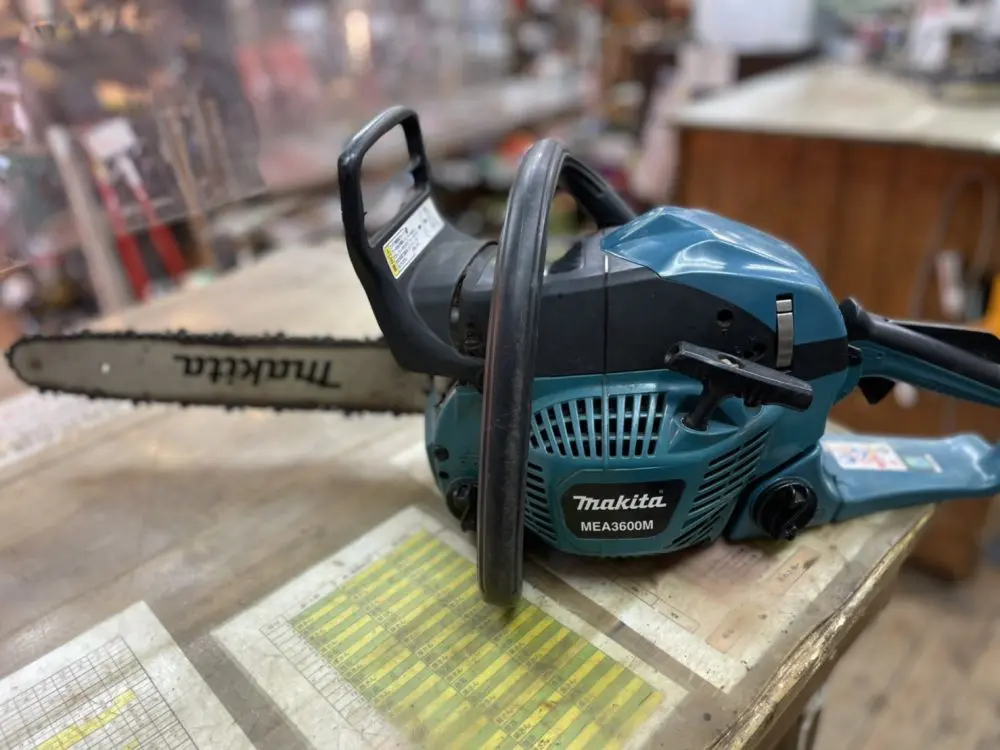 浜松入野店】makita マキタ エンジンチェンソー MEA3600M 中古品を買取させて頂きました！☆出張買取 浜松市 設楽町 新城市 田原市  豊橋市 豊川市 豊根村 東栄町☆ | 静岡県浜松市 新品工具・中古工具買取のことなら工具屋源さん