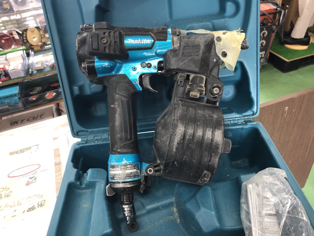 磐田インター店】makita マキタ 高圧エア釘打機 AN533H 中古品 を現金