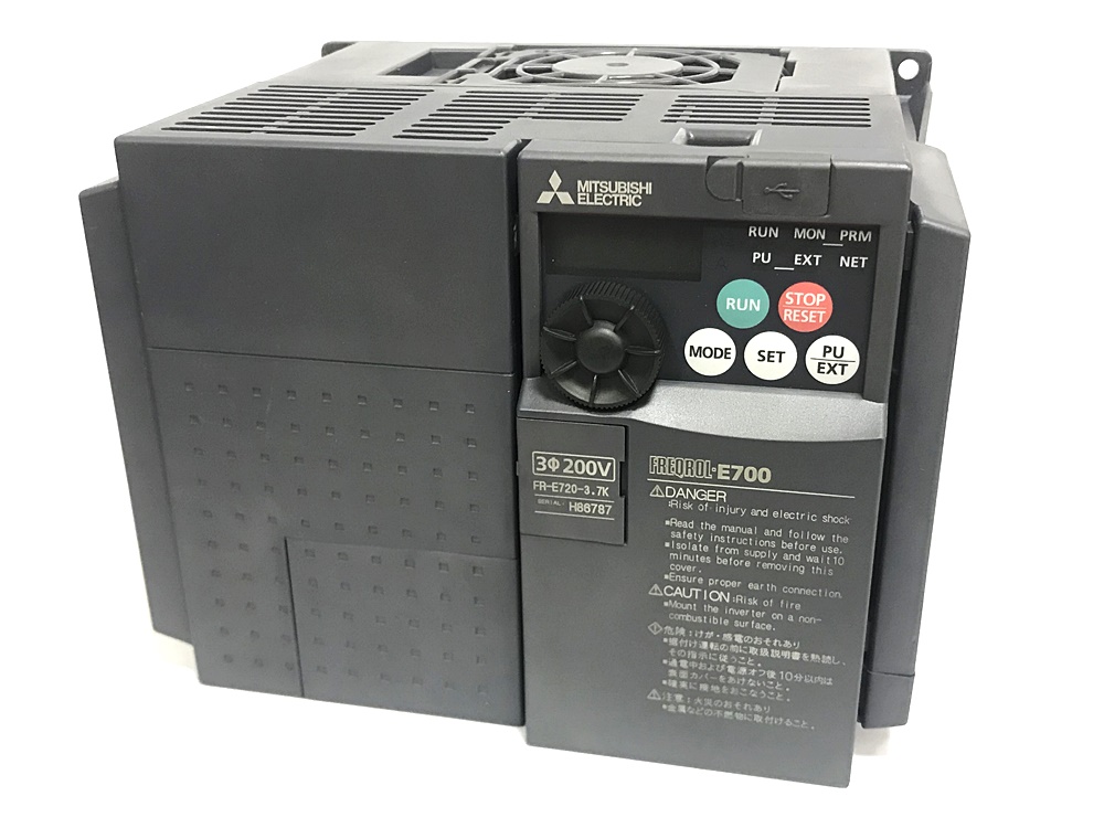 MITSUBISHI ELECTRIC 三菱電機 インバータ FR-E720-3.7K