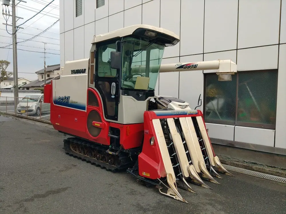 出張買取】ヤンマー コンバイン GC561を出張買取させていただきました！浜松市中央区 浜名区 天竜区 湖西市 磐田市 掛川市 豊橋市 豊川市 蒲郡市  田原市 島田市 牧之原市 藤枝市 | 静岡県浜松市 新品工具・中古工具買取のことなら工具屋源さん