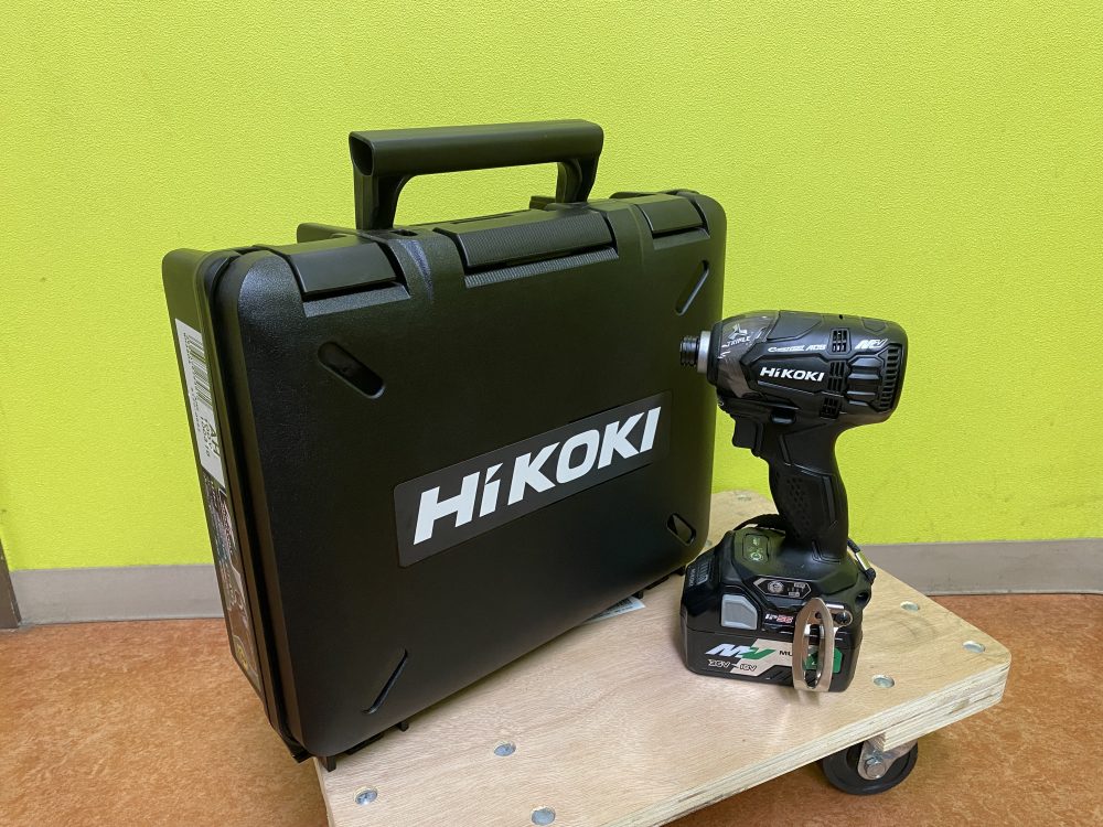ハイコーキ HiKOKI マルチボルトインパクトドライバ WH36DA2XP 新品未使用品を現金買取りしました！