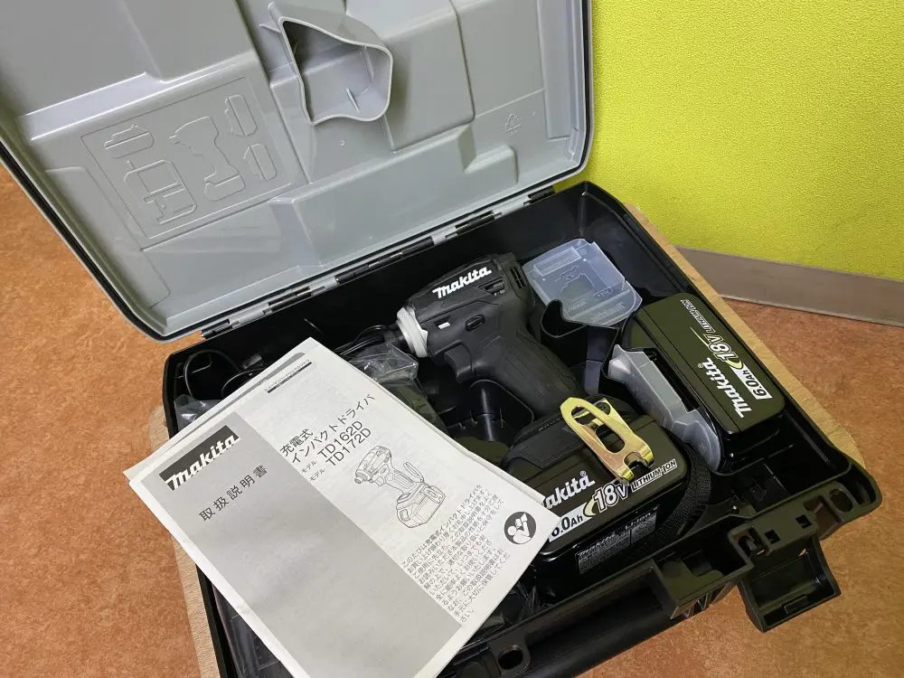 makita マキタ 充電式インパクトドライバ TD172DRGXをお買取させて頂きました!