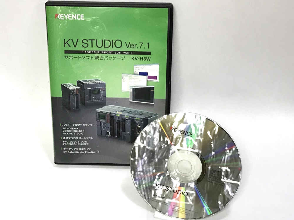 KEYENCE キーエンス サポートソフト統合パッケージ KV STUDIO Ver7.1 KV-H5W