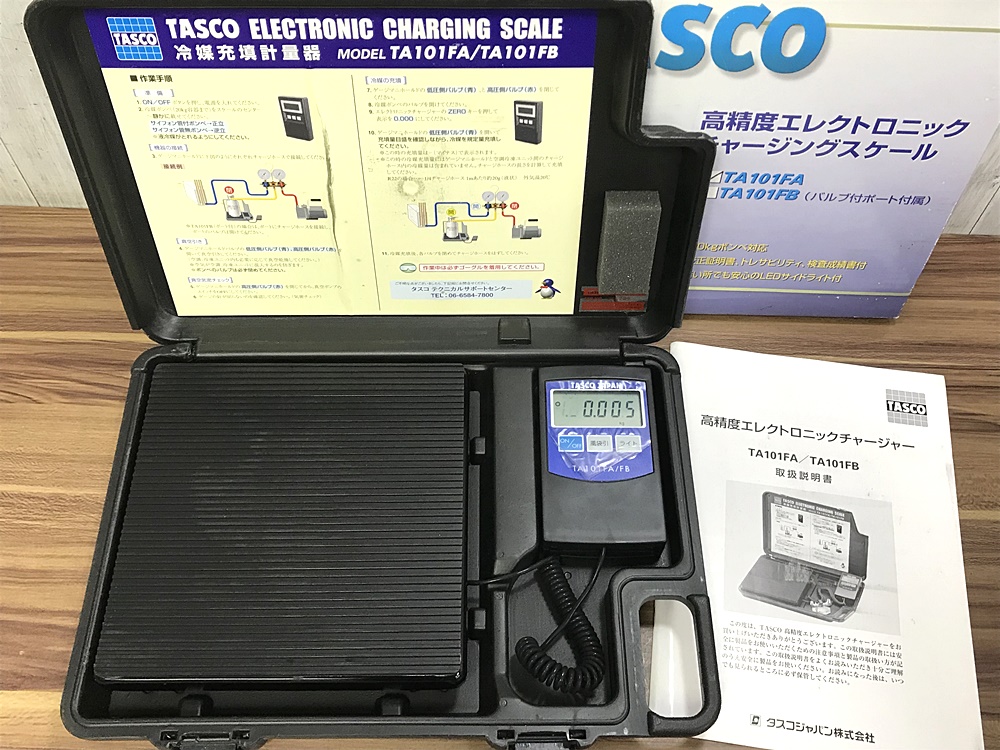TASCO タスコ 高精度チャージングスケール TA101FA