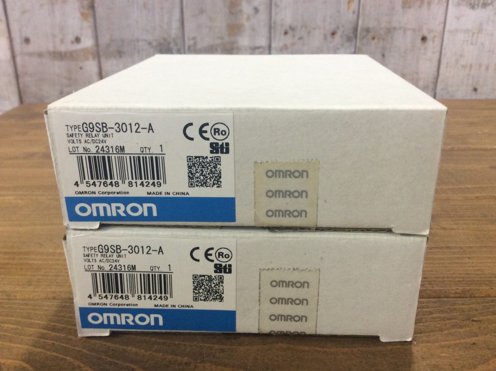 221025 OMRON オムロン 超薄型セーフティ リレーユニット G9SB-3012-A