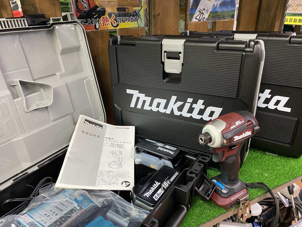 makita マキタ 充電式インパクトドライバ TD172DGXARをお買取させて頂きました！