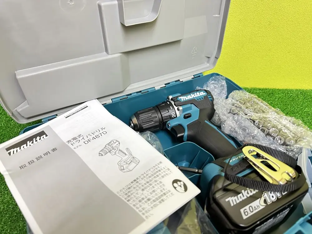 豊橋新栄店】makita マキタ 充電式ドライバドリル DF487 新品未使用品