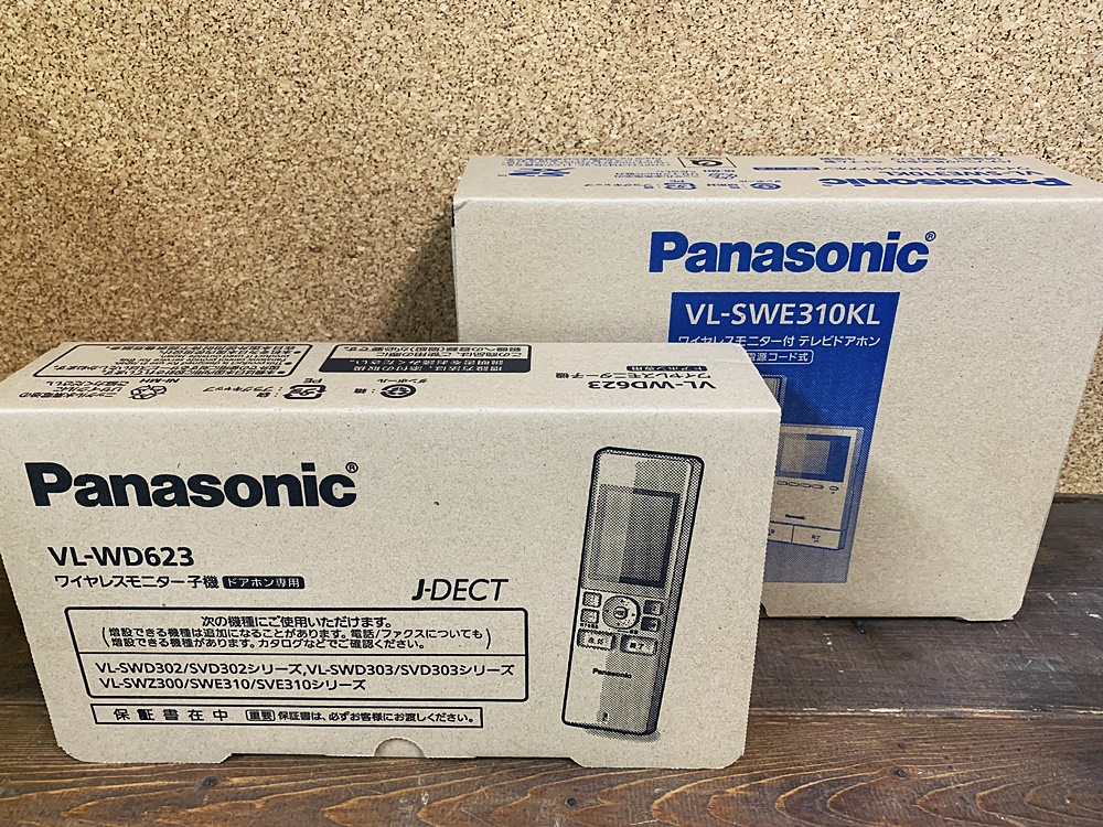 Panasonic パナソニック ワイヤレステレビドアホン VL-SWE310KLを宅配買取致しました