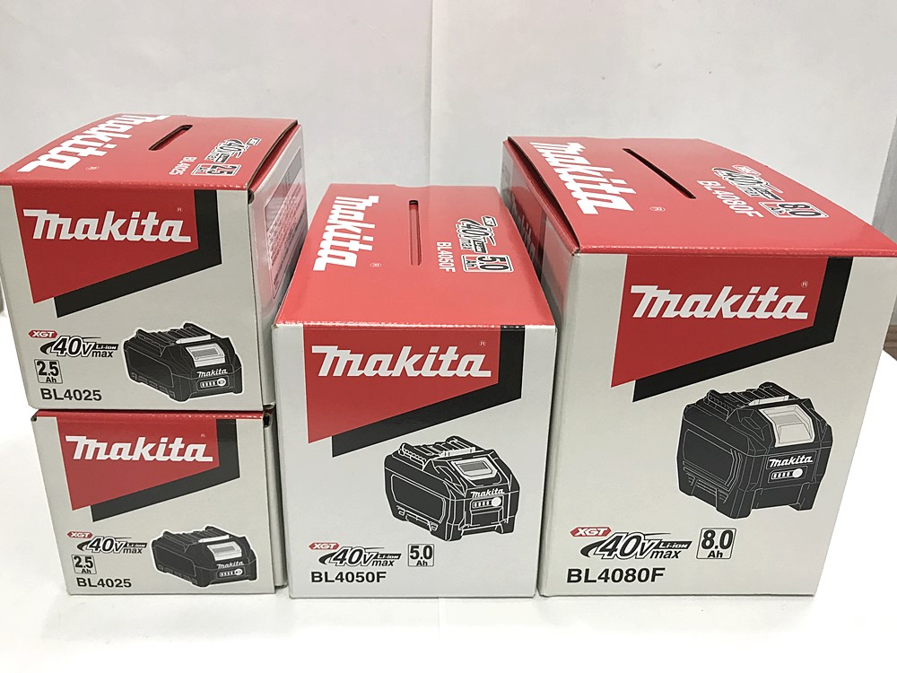 makita マキタ 40Vmax リチウムイオンバッテリー BL4025 新品未使用品を宅配買取させて頂きました！